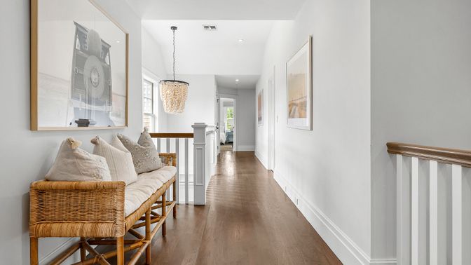 Interior, Pendant Lights, Recessed Lighting, Wood Texture Flooring