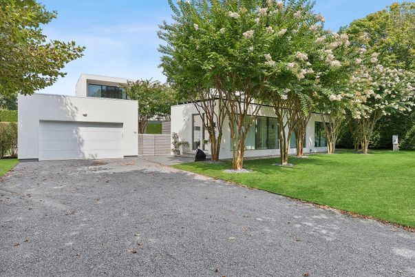Attached, Backyard, Detached Garage, Exterior, Facade, Modern