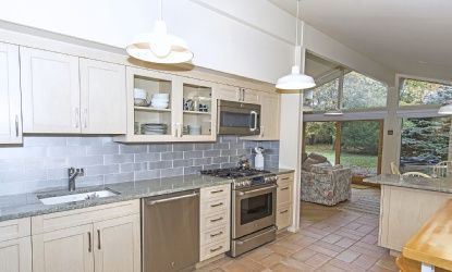 Interior, Kitchen, Pendant Lights, Stainless Steel Appliances