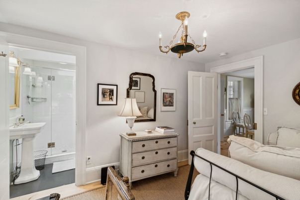 Bathroom, Bedroom, Chandelier, Glass Shower, Interior