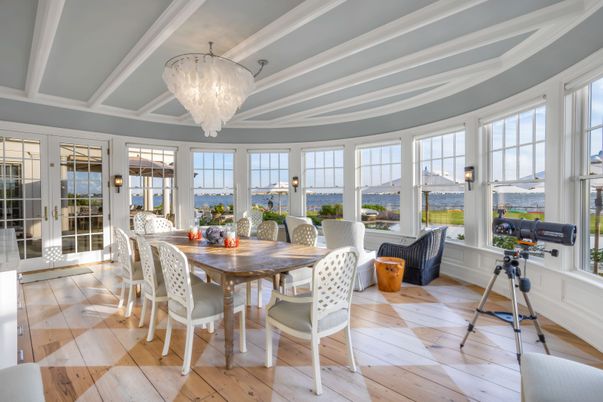 Chandelier, Dining room, Interior, Water, Wood Texture Flooring