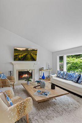 Fireplace, Interior, Living room, Wood Texture Flooring