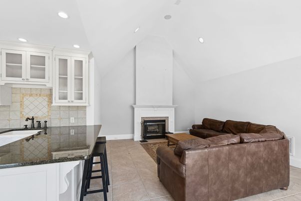Fireplace, Interior, Living room, Recessed Lighting