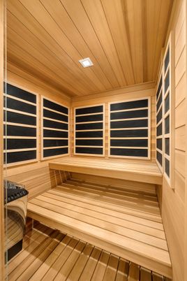 Interior, Recessed Lighting, Sauna Room