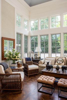 Interior, Living room, Sun Room, Wood Texture Flooring