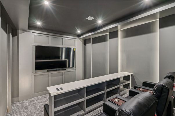 Interior, Recessed Lighting, Theatre Room