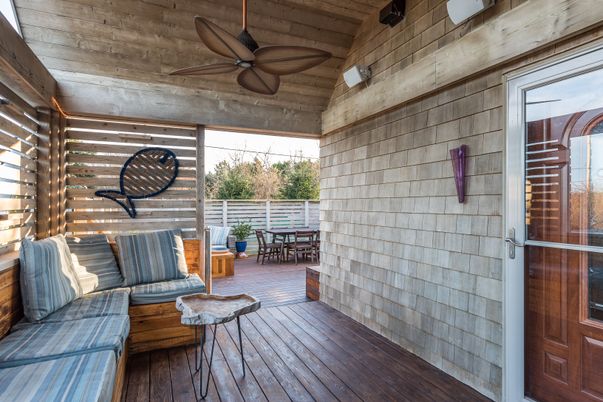Exterior, Wooden Ceilings, Wood Texture Flooring