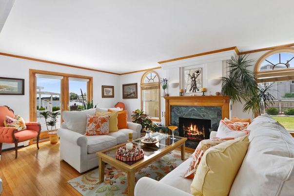 Fireplace, Interior, Living room, Wood Texture Flooring