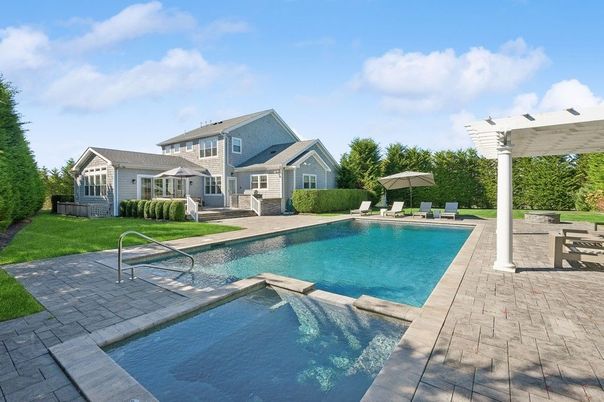 Exterior, Pool, Solar Panels