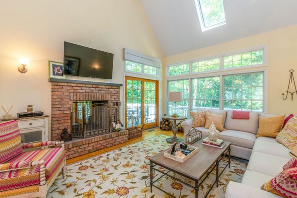 Fireplace, Interior, Living room, Wood Texture Flooring