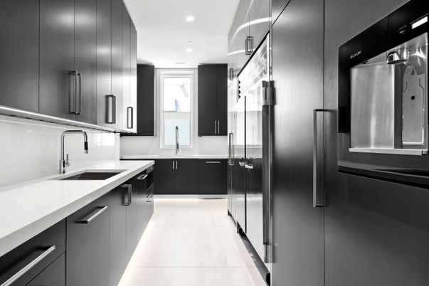 Interior, Kitchen, Recessed Lighting, Stainless Steel Appliances