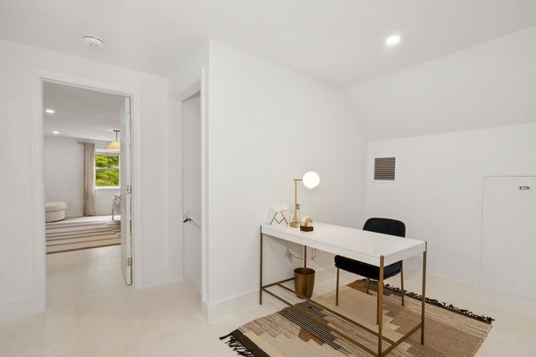 Bathroom, Home Office, Interior, Recessed Lighting