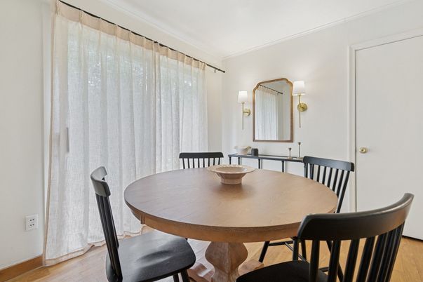 Dining room, Interior, Wood Texture Flooring