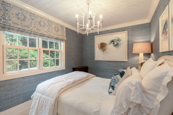 Bedroom, Chandelier, Interior