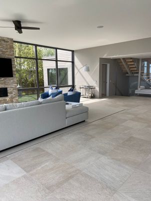 Fireplace, Interior, Living room, Stone Walls
