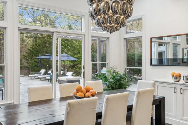 Chandelier, Dining room, Interior