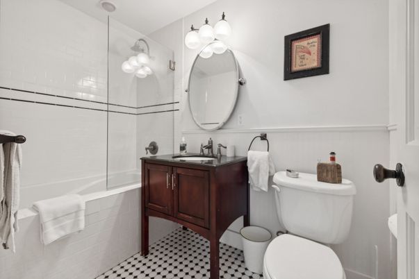Bathroom, Glass Shower, Interior