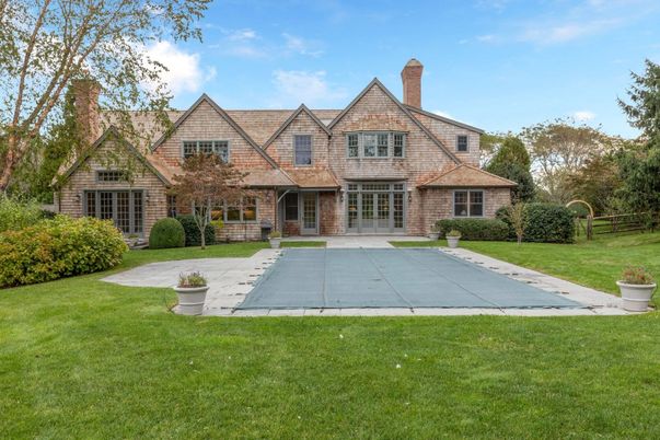 Backyard, Exterior, Facade, Brick Facade, Tudor Revival