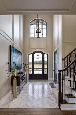 Interior, Marble, Pendant Lights