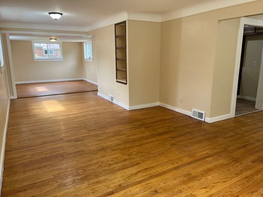 Empty room, Interior, Wood Texture Flooring