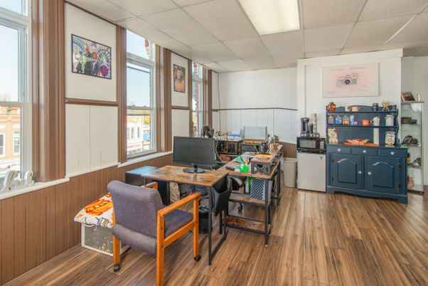 Home Office, Interior, Wood Texture Flooring