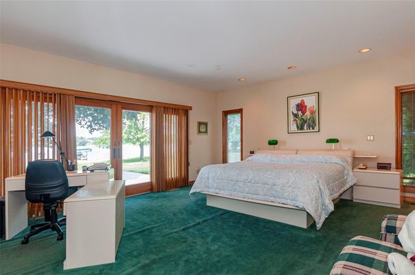 Bedroom, Home Office, Interior, Recessed Lighting