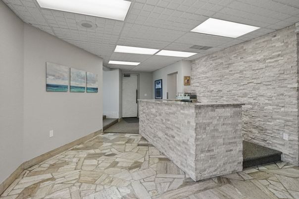 Interior, Recessed Lighting, Stone Walls