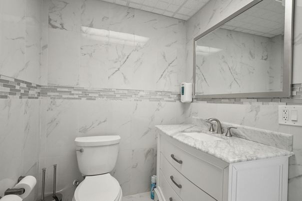 Bathroom, Interior, Marble Walls