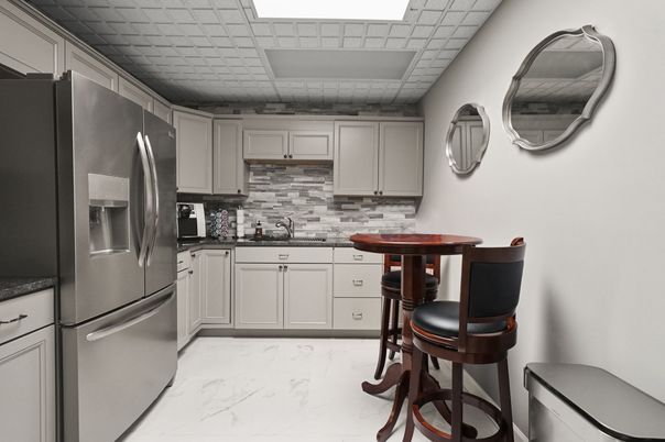 Interior, Kitchen, Marble, Stainless Steel Appliances