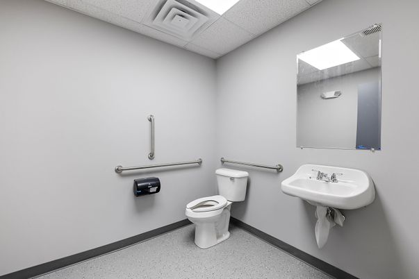 Bathroom, Interior, Recessed Lighting