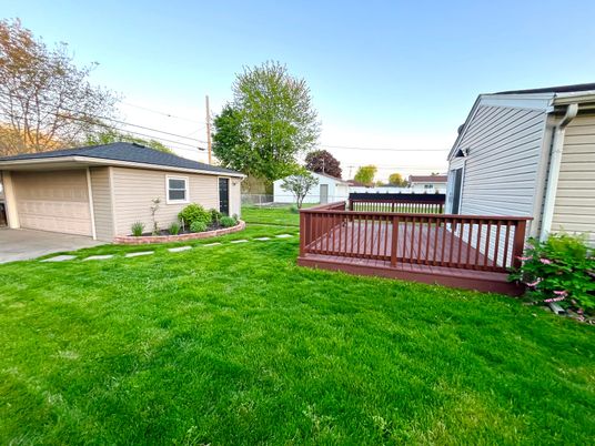 Backyard, Detached Garage, Exterior