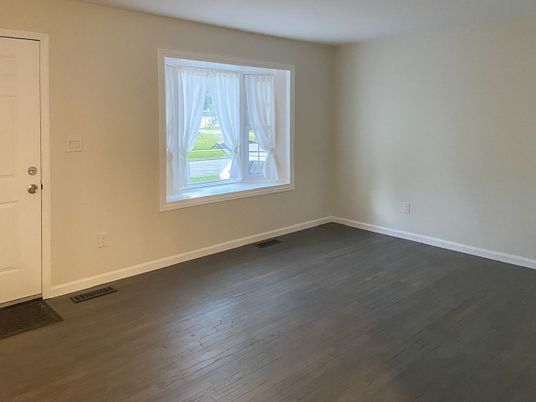 Empty room, Interior, Wood Texture Flooring