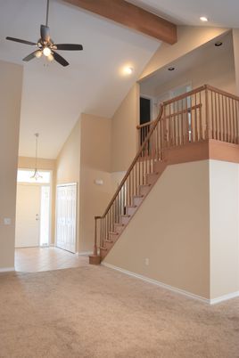 Interior, Recessed Lighting, Wooden Beams
