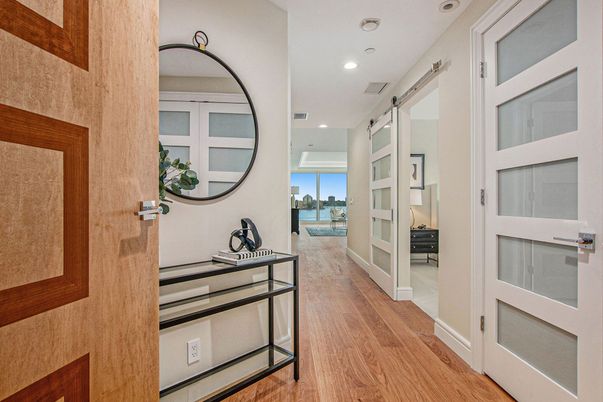 Interior, Recessed Lighting, Water, Wood Texture Flooring