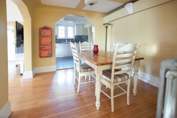 Dining room, Interior, Wood Texture Flooring
