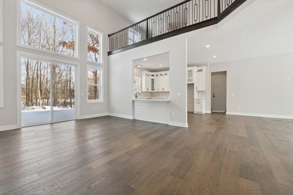 Interior, Recessed Lighting, Wood Texture Flooring