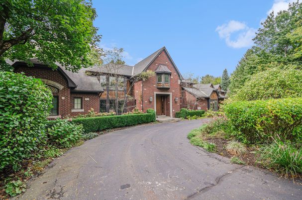 Exterior, Facade, Brick Facade, Tudor Revival
