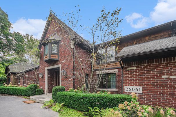 Exterior, Facade, Brick Facade, Tudor Revival