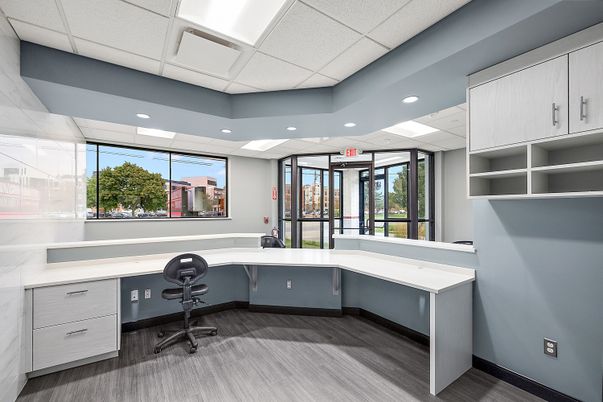 Home Office, Interior, Recessed Lighting