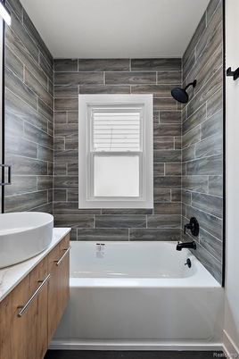 Bathroom, Interior, Wooden Walls