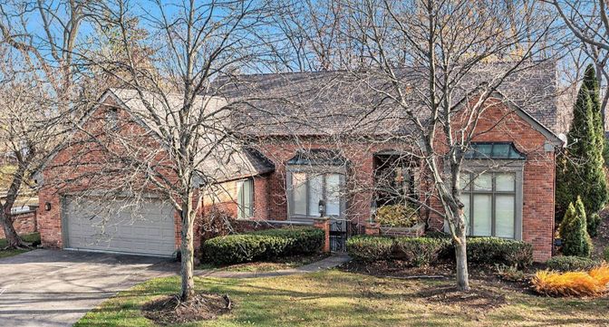 Attached, Exterior, Facade, Brick Facade, Tudor Revival