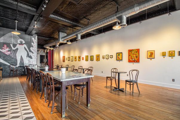 Dining room, Interior, Wood Texture Flooring