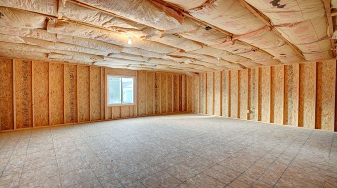 Empty room, Interior