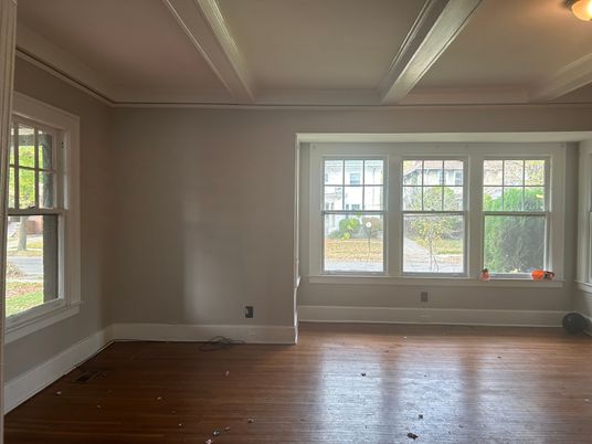 Empty room, Interior, Wood Texture Flooring