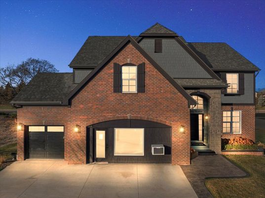 Attached, Exterior, Facade, Brick Facade, Brick Traditional