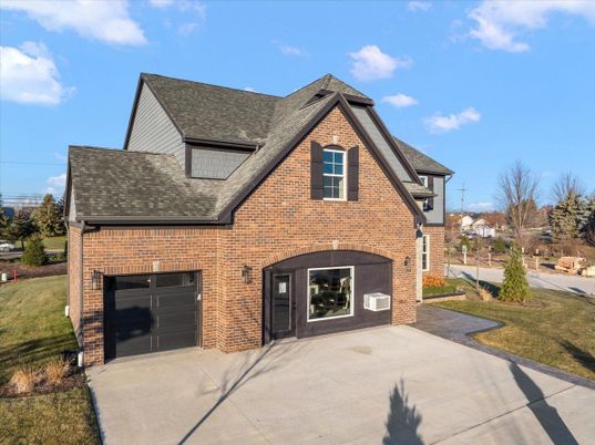 Attached, Exterior, Facade, Brick Facade, Brick Traditional