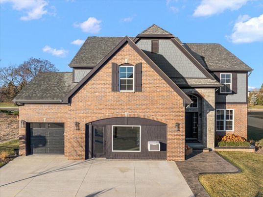 Attached, Exterior, Facade, Brick Facade, Brick Traditional