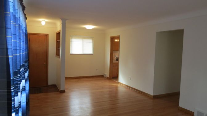 Empty room, Interior, Wood Texture Flooring