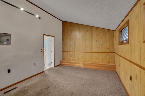 Empty room, Interior, Wooden Walls