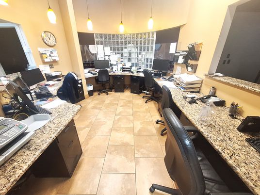 Home Office, Interior, Pendant Lights